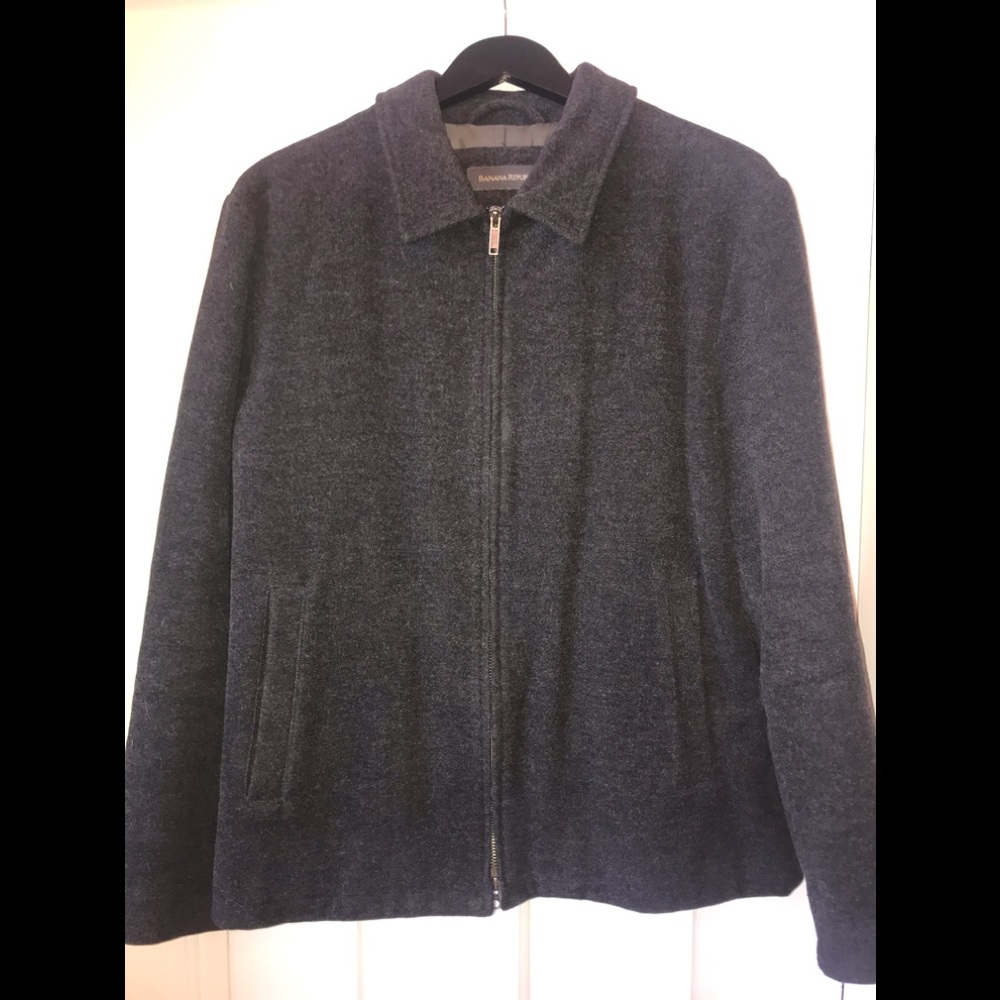 Men’s Banana Republic wool cashmere blend jacket